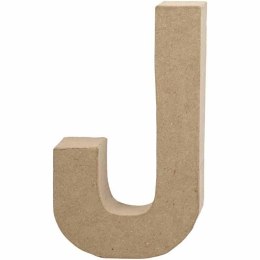 Litera J z papier-mache H: 20,5 cm
