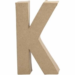 Litera K z papier-mache H: 20,5 cm
