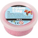 Masa Foam Clay Brokatowa BladoRóżowa 35g Masa Foam Clay Brokatowa BladoRóżowa 35g