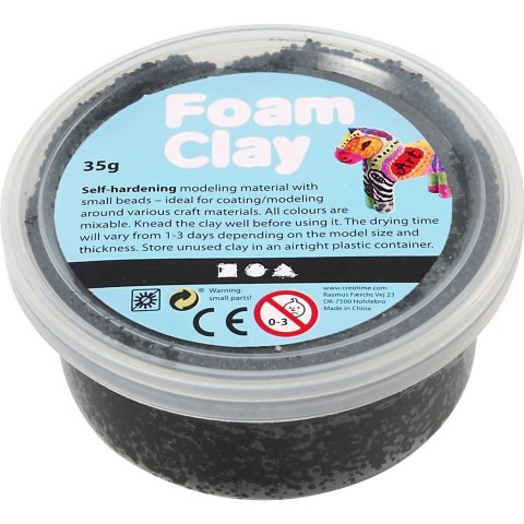 Masa Foam Clay Czarna 35 g