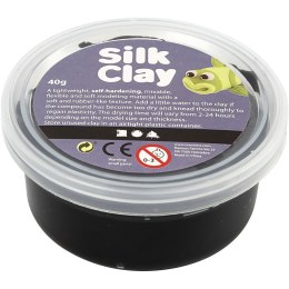 Masa Silk Clay Czarna 40 g