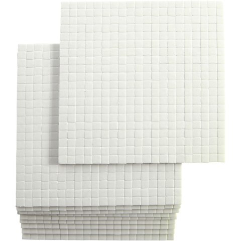 Pianka 3D klejąca 5x5x3 mm 10 ark. Pianka 3D klejąca 5x5x3 mm 10 ark.
