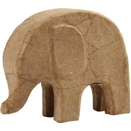 Słoń z papier-mache H: 14 cm