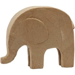 Słoń z papier-mache H: 21 cm
