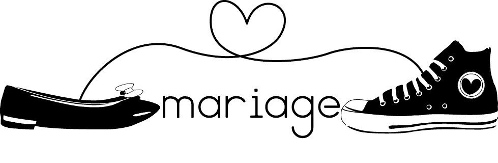Stempel "Mariage" z Butami Stempel "Mariage" z Butami
