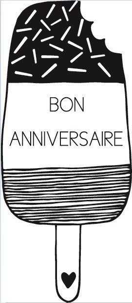 Stempel Urodzinowe Nadgryzione Lody Stempel Urodzinowe Nadgryzione Lody