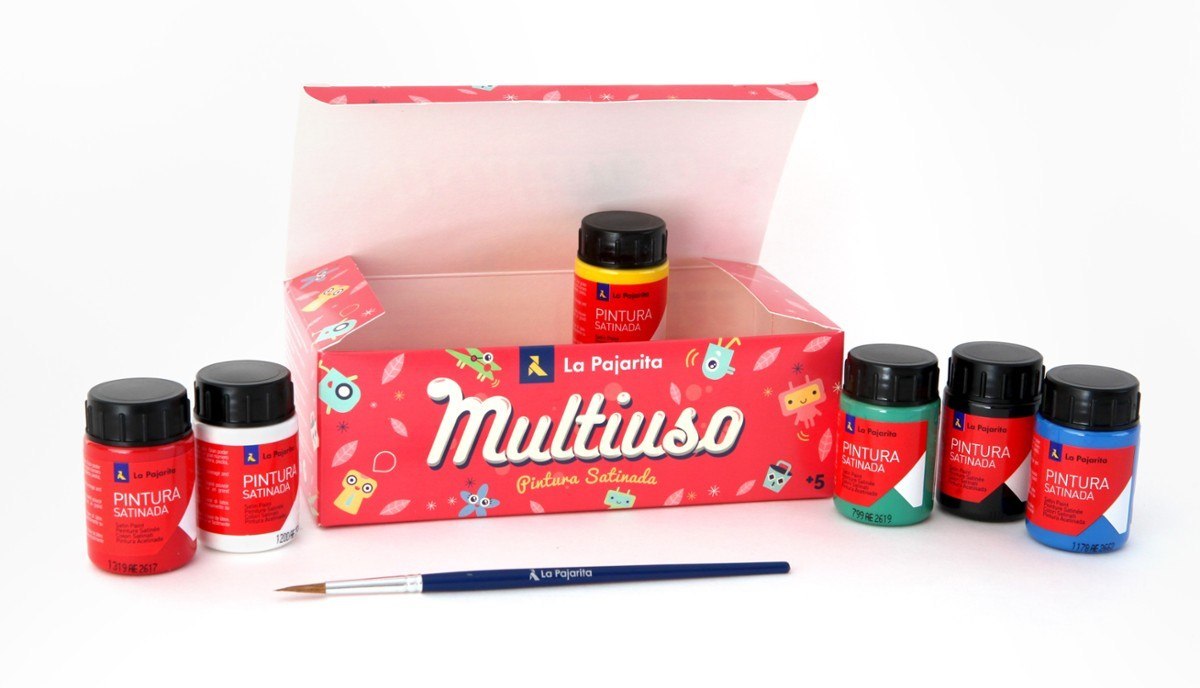 Zestaw Farb Satynowych 6x35 ml Zestaw Farb Satynowych 6x35 ml
