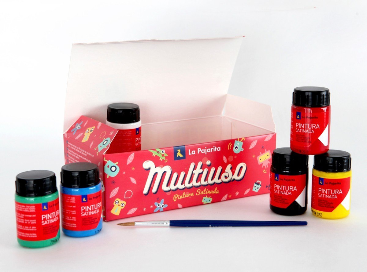 Zestaw Farb Satynowych 6x35 ml Zestaw Farb Satynowych 6x35 ml