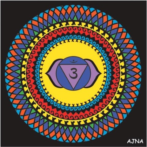 Czakra COLORVELVET AJNA Czakra COLORVELVET AJNA