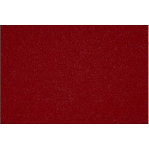Filc ark. A2 grubość 3 mm Ciemnoczerwony Filc ark. A2 grubość 3 mm Ciemnoczerwony