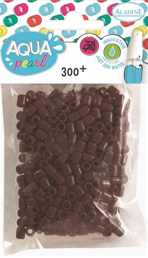 Koraliki Aqua pearl 300 szt. Brązowe Koraliki Aqua pearl 300 szt. Brązowe