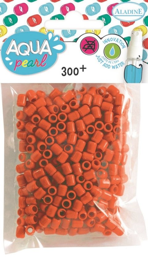 Koraliki Aqua pearl 300szt. Pomarańczowe Koraliki Aqua pearl 300szt. Pomarańczowe