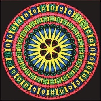Mandala COLORVELVET Uczciwość Mandala COLORVELVET Uczciwość