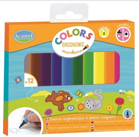 Markery o ergonomicznym kształcie Markery o ergonomicznym kształcie