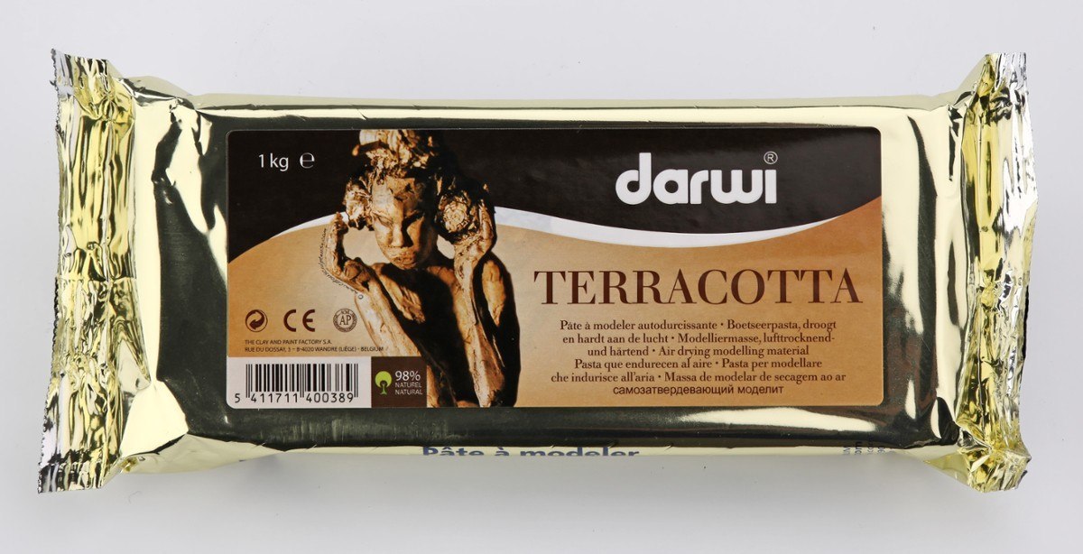 Masa plastyczna Darwi Terracotta 1kg