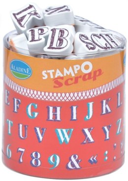 Stempelki do Scrapa Alfabet i Numerki