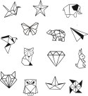 Stempelki w Słoju Origami Stempelki w Słoju Origami