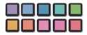 Zestaw tuszy do Scrapbookingu Pastel Zestaw tuszy do Scrapbookingu Pastel