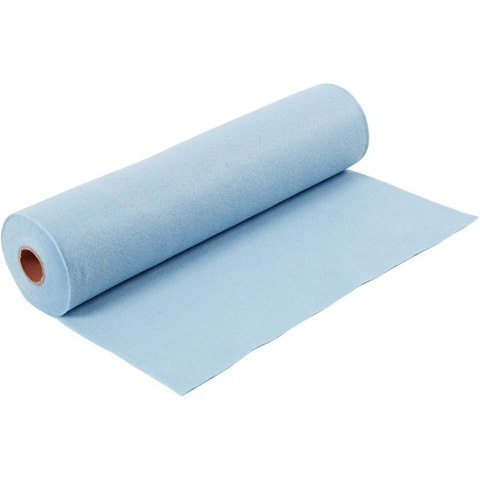 Filc W: 45 cm L: 5m Błękitny Filc W: 45 cm L: 5m Błękitny