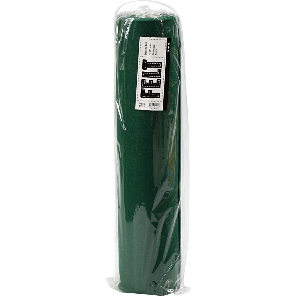 Filc W: 45 cm L: 5m Ciemny Zielony Filc W: 45 cm L: 5m Ciemny Zielony
