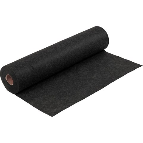 Filc W: 45 cm L: 5m Czarny Melanż Filc W: 45 cm L: 5m Czarny Melanż
