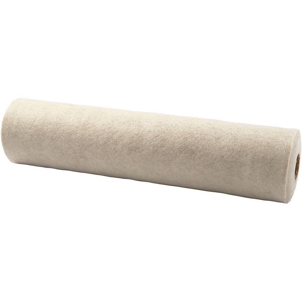 Filc W: 45 cm L: 5m Kremowy Melanż Filc W: 45 cm L: 5m Kremowy Melanż