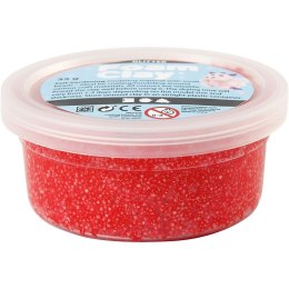 Masa Foam Clay Brokatowa Czerwona 35 g