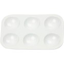 Paleta plastikowa Prostokątna 13x8,5 cm Paleta plastikowa Prostokątna 13x8,5 cm