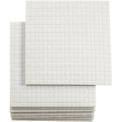 Pianka 3D klejąca 5x5x2 mm 10 ark. Pianka 3D klejąca 5x5x2 mm 10 ark.