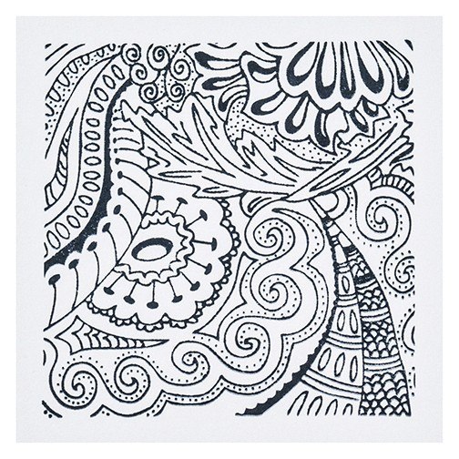 Płytka z teksturą Chwile 9x9 cm Płytka z teksturą Chwile 9x9 cm