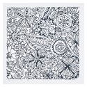 Płytka z teksturą Kwiaty 9x9 cm Płytka z teksturą Kwiaty 9x9 cm