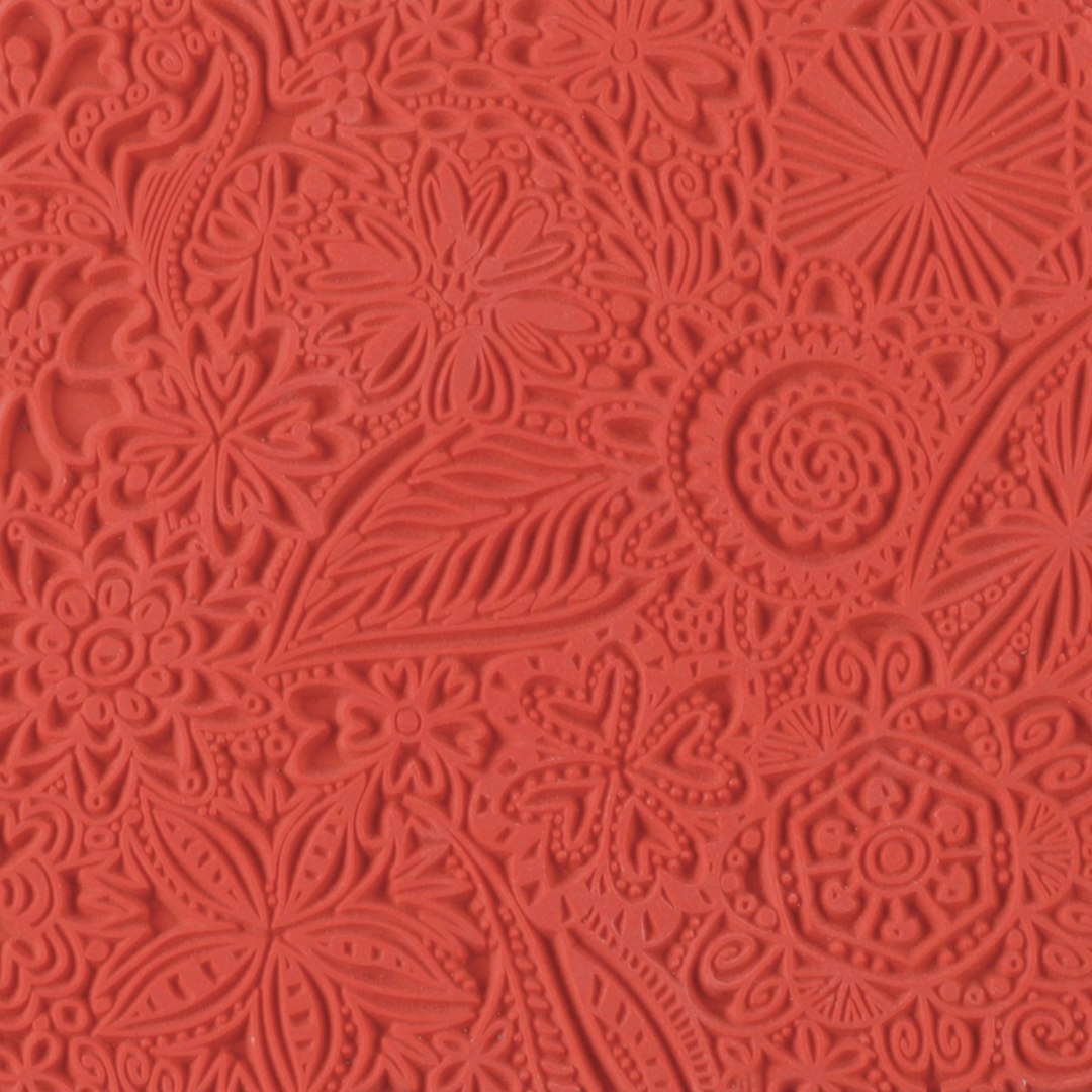 Płytka z teksturą Kwiaty 9x9 cm Płytka z teksturą Kwiaty 9x9 cm