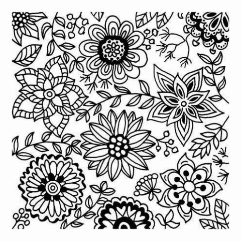 Płytka z teksturą Kwiecie 9x9 cm Płytka z teksturą Kwiecie 9x9 cm
