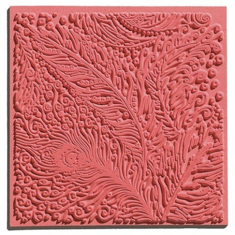 Płytka z teksturą Pawie Pióra 9x9 cm Płytka z teksturą Pawie Pióra 9x9 cm