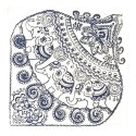 Płytka z teksturą Słoń Indyjski 9x9 cm Płytka z teksturą Słoń Indyjski 9x9 cm