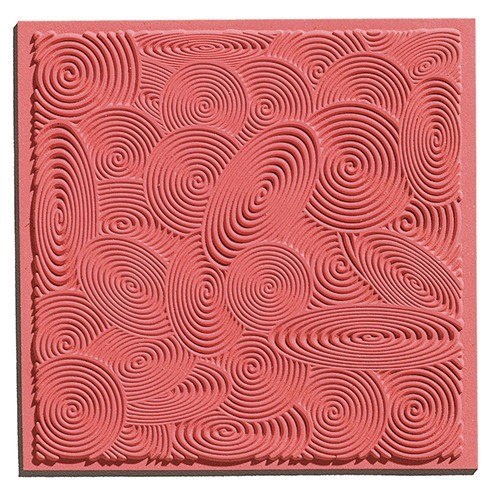 Płytka z teksturą Spirale 9x9 cm Płytka z teksturą Spirale 9x9 cm