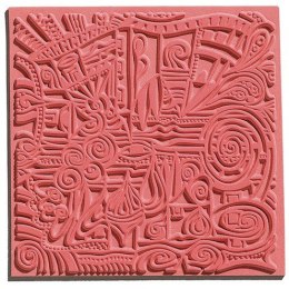 Płytka z teksturą Wioska 9x9 cm