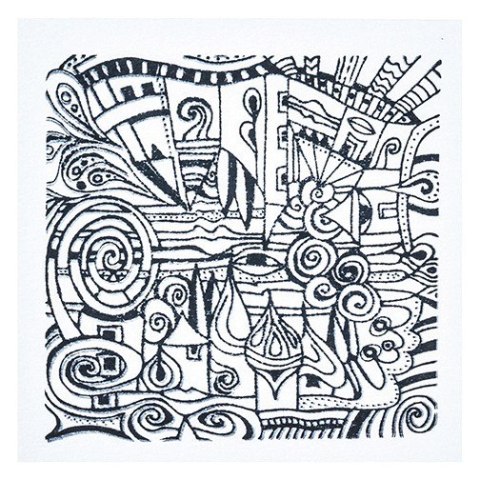 Płytka z teksturą Wioska 9x9 cm Płytka z teksturą Wioska 9x9 cm