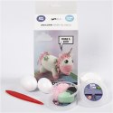 Różowy Jednorożec z mas Silk i Foam Clay Różowy Jednorożec z mas Silk i Foam Clay