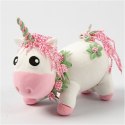 Różowy Jednorożec z mas Silk i Foam Clay Różowy Jednorożec z mas Silk i Foam Clay