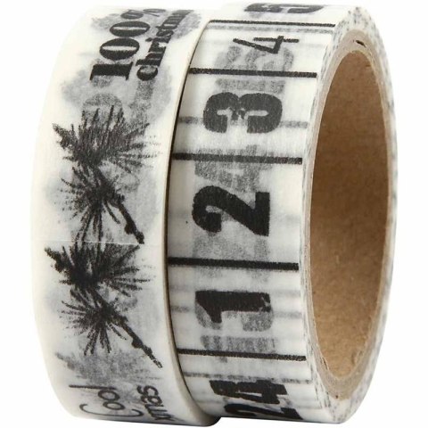 Taśmy Washi Święta i Adwent 2x5 m Taśmy Washi Święta i Adwent 2x5 m