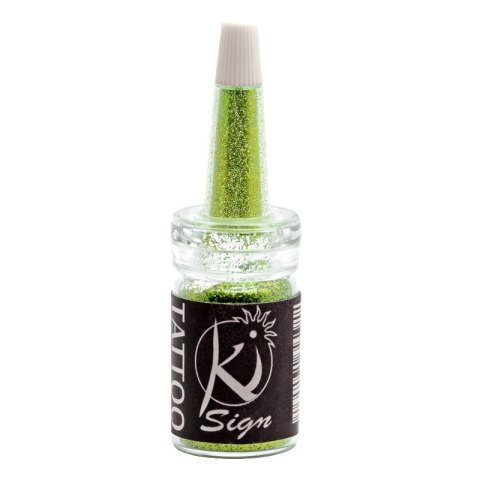 Brokat do ciała 7 ml Jasno Zielony Brokat do ciała 7 ml Jasno Zielony