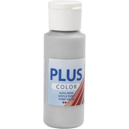 Farba PLUS Color 60 ml Metaliczna Srebro