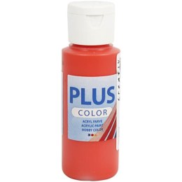 Farba PLUS Color 60 ml Żywa Czerwień