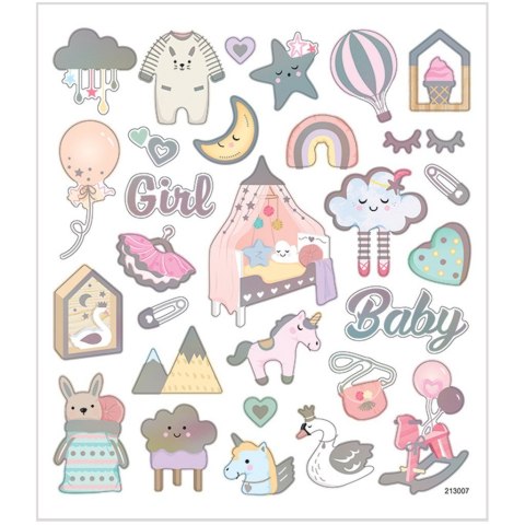 Naklejki Dziewczynka Baby Girl Naklejki Dziewczynka Baby Girl
