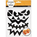 Naklejki Halloweenowe Buźki duże Naklejki Halloweenowe Buźki duże