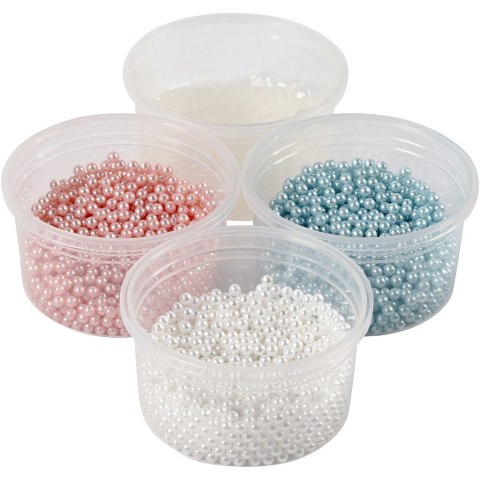 Pearl Clay Bladoróżowy, Błękitny i Biały Pearl Clay Bladoróżowy, Błękitny i Biały