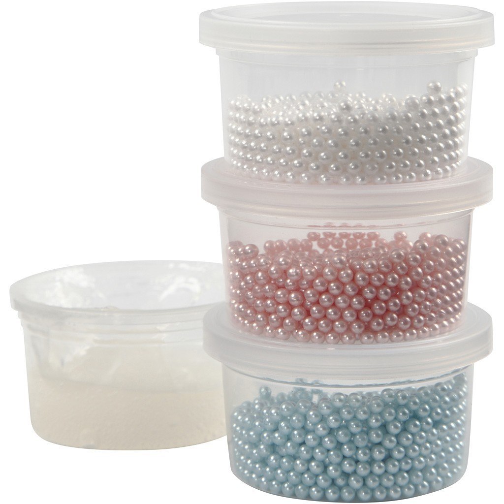Pearl Clay Bladoróżowy, Błękitny i Biały Pearl Clay Bladoróżowy, Błękitny i Biały