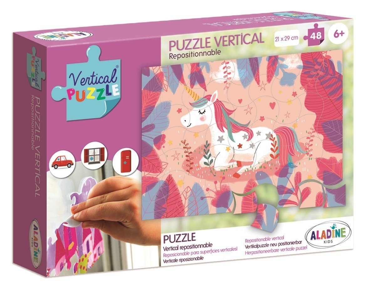 Puzzle Wertykalne Jednorożec 48elementów Puzzle Wertykalne Jednorożec 48elementów
