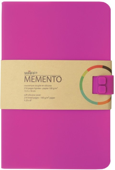 WAFF MEMENTO notes A5 Fuksjowy WAFF MEMENTO notes A5 Fuksjowy